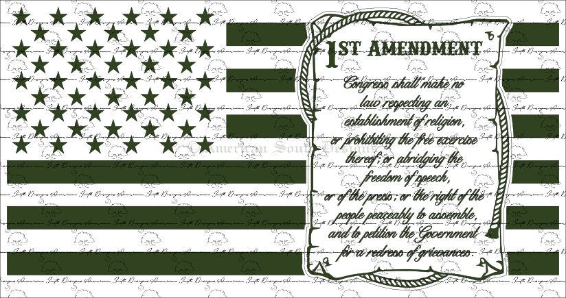 1st Amendment Flag