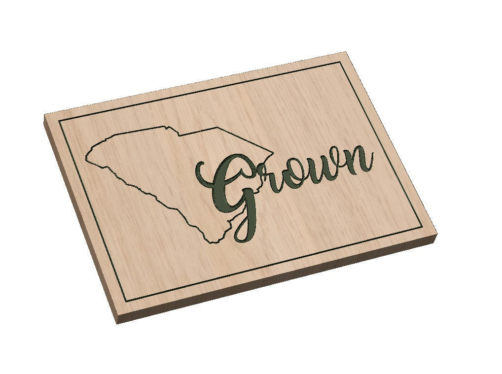 South Carolina Grown  SVG