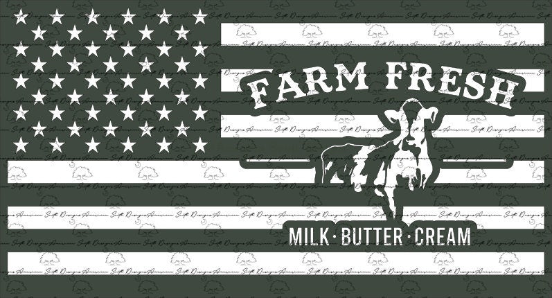 Farm Fresh Dairy Flag