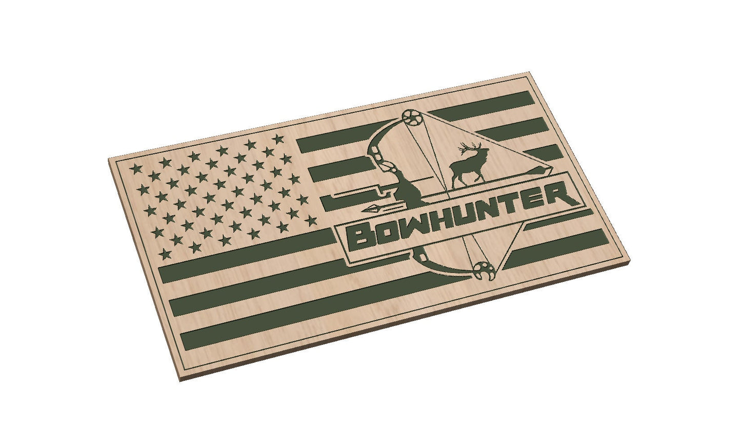Bowhunter Flag