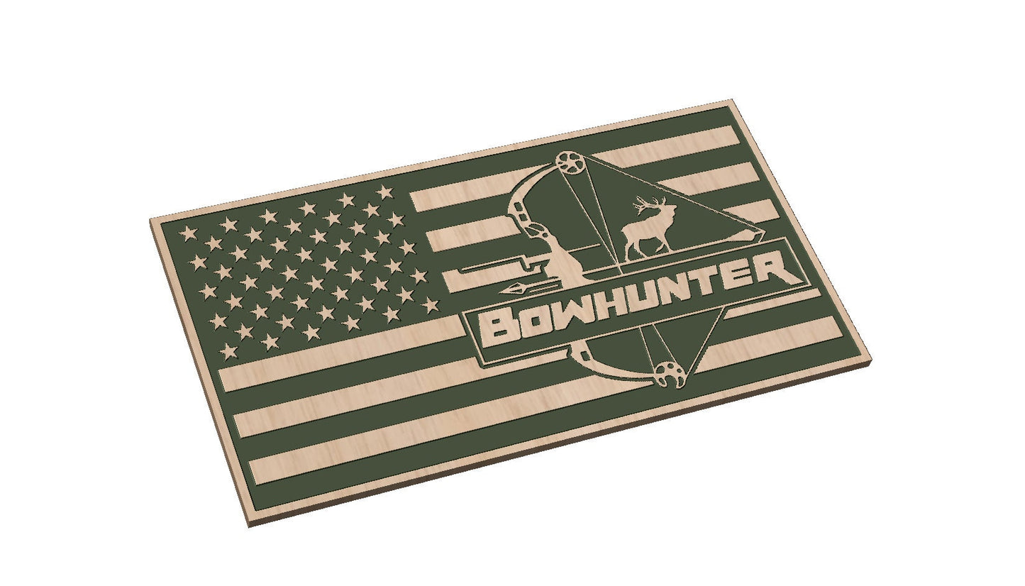 Bowhunter Flag