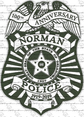 Norman, OK Police Badge