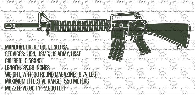 M16A2 with Specs