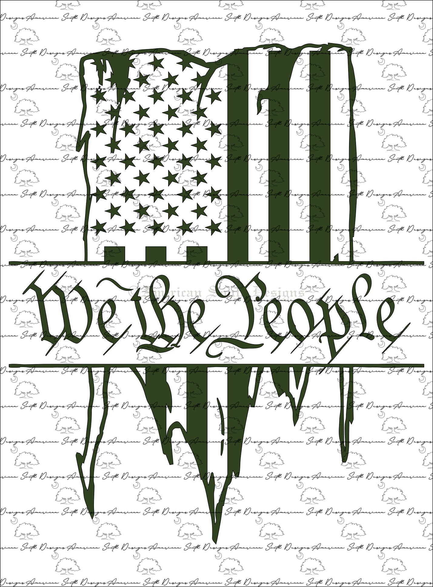 War Torn Flag  We The People