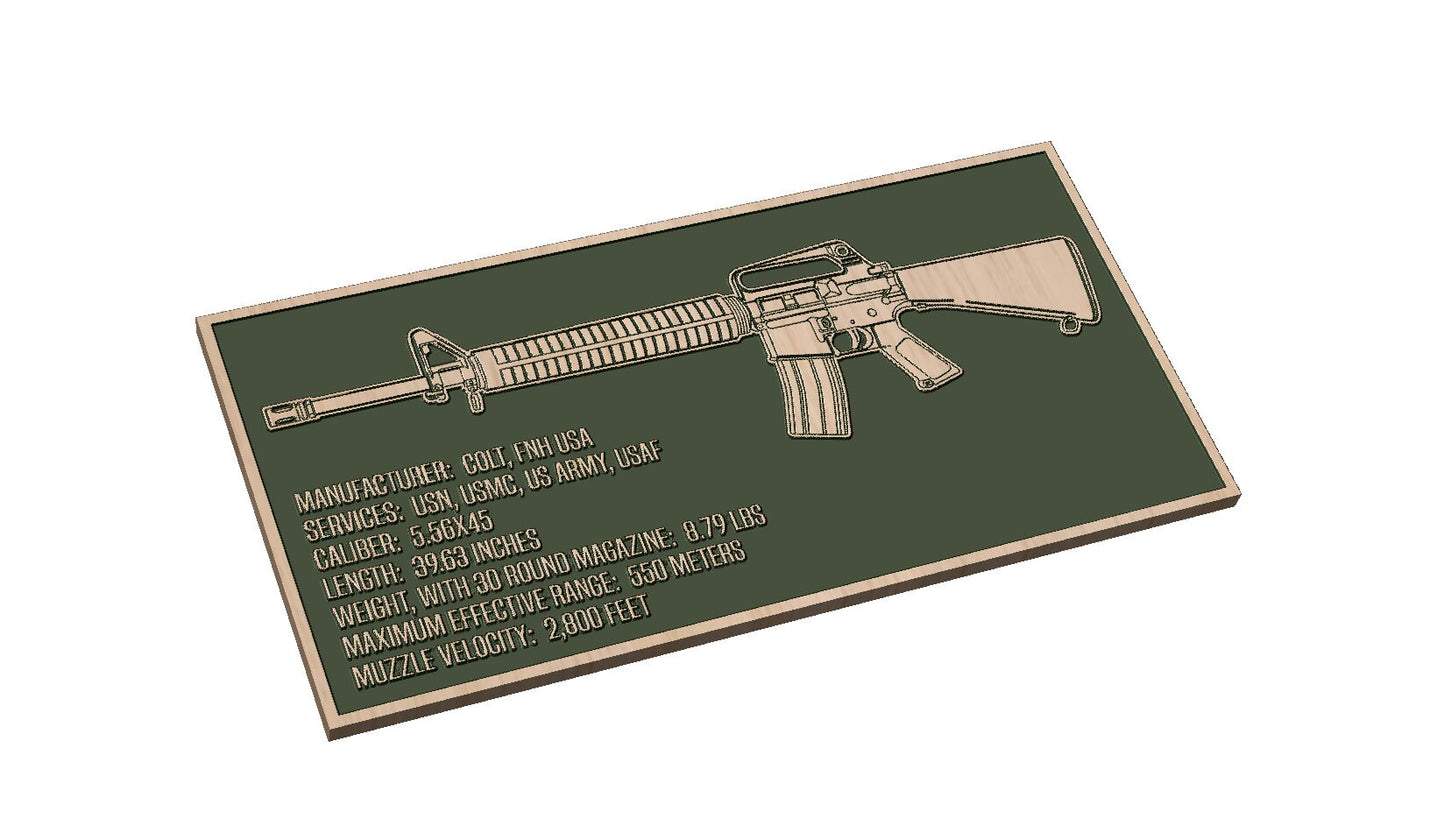 M16A2 with Specs