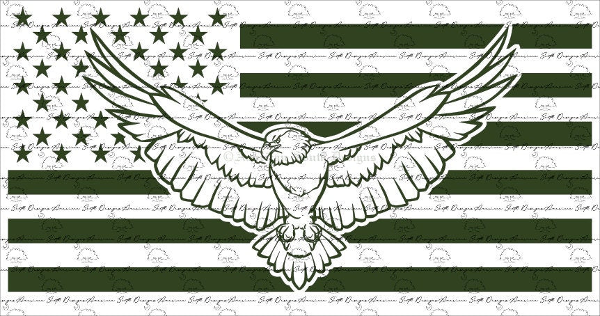 Spread Eagle Flag