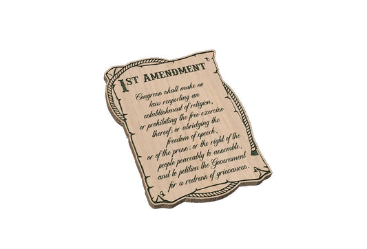 1st Amendment Scroll