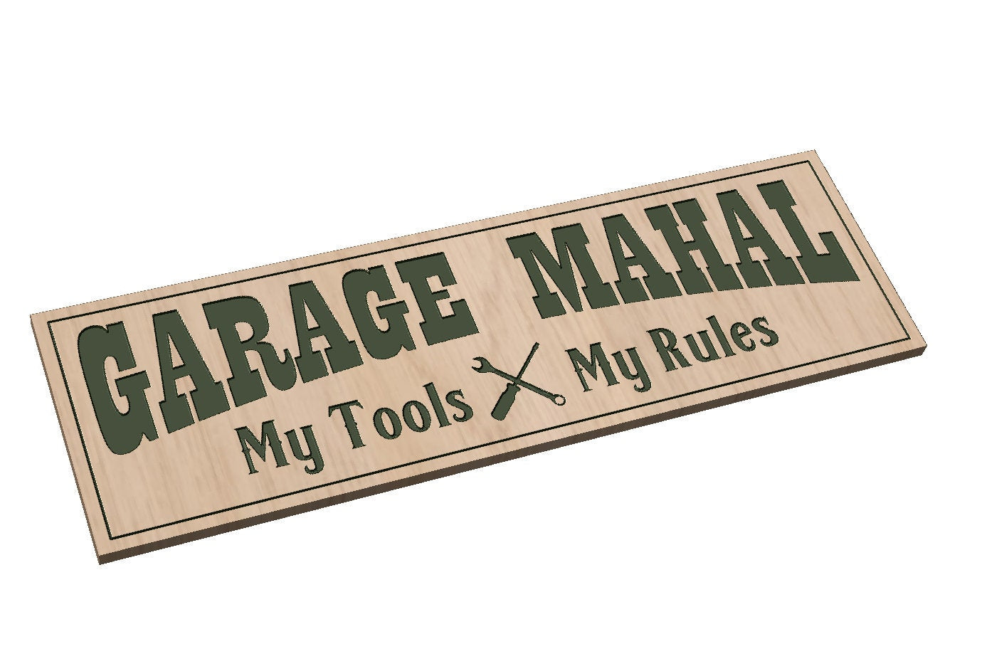 Garage Mahal Sign