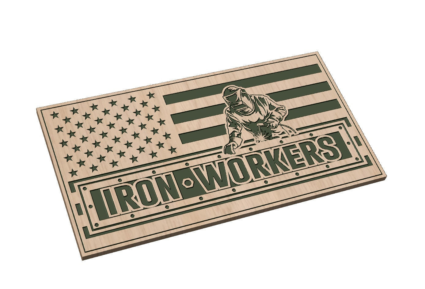 Iron Workers Flag