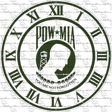 Pow/Mia Clock
