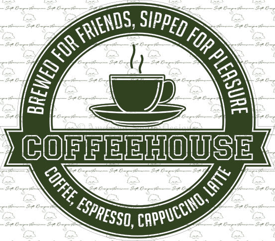 Coffeehouse Sign Template