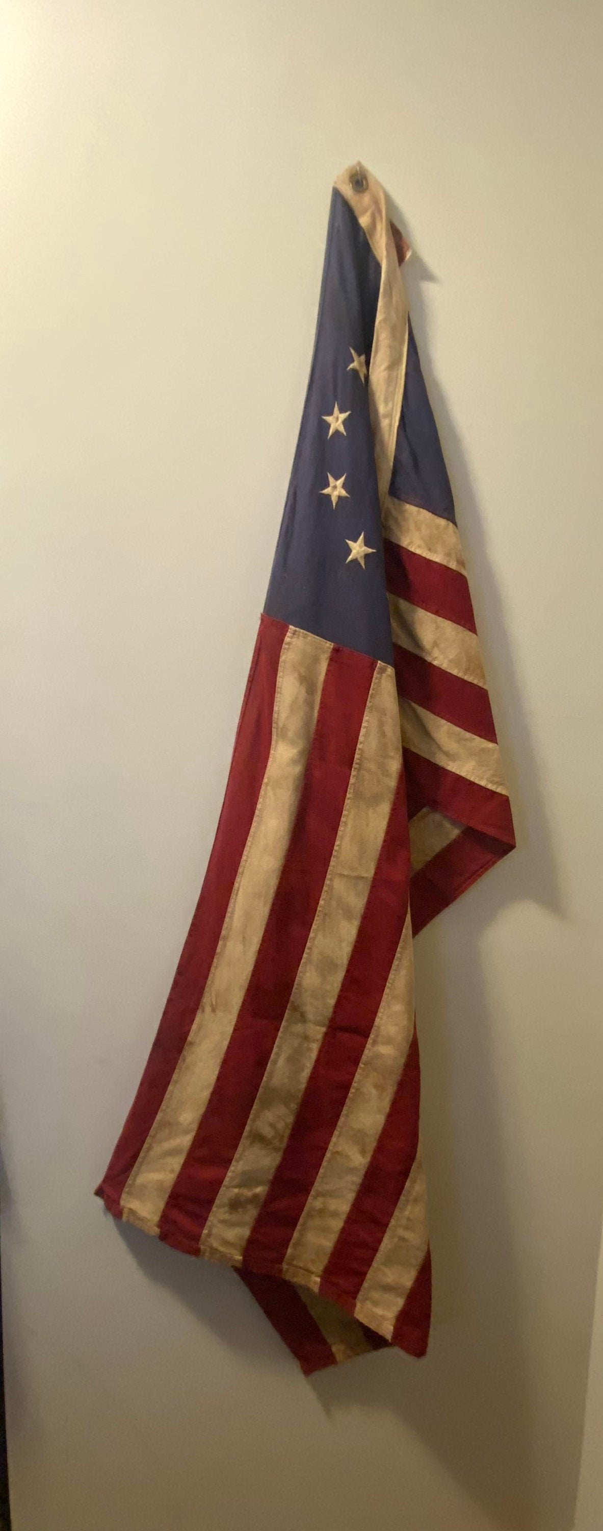 Pinned American Flag
