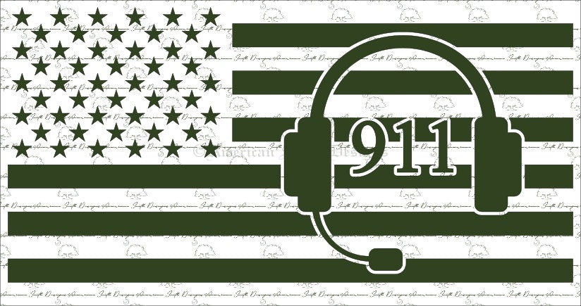 911 Dispatcher Flag