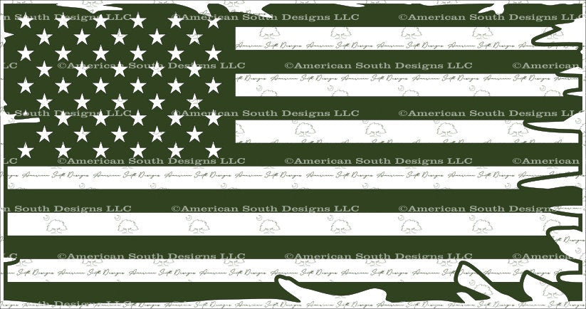 Tattered Flag Design 5