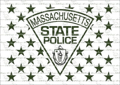 State of Massachusette's Police  50 Star Union