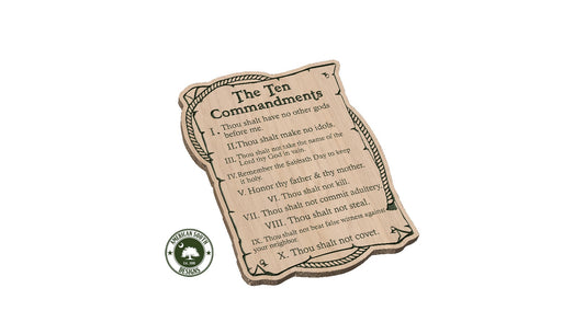 10 Commandments Scroll  (Thou)
