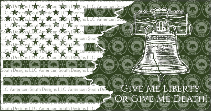 Tattered Flag 3  Liberty Bell