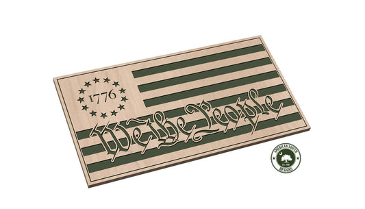 We The People  Betsy Ross  1776
