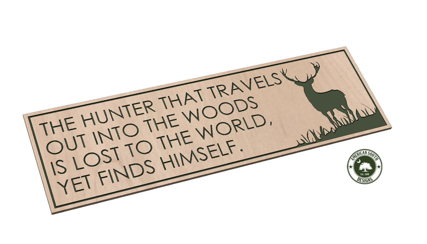 The Hunter That Travels Sign