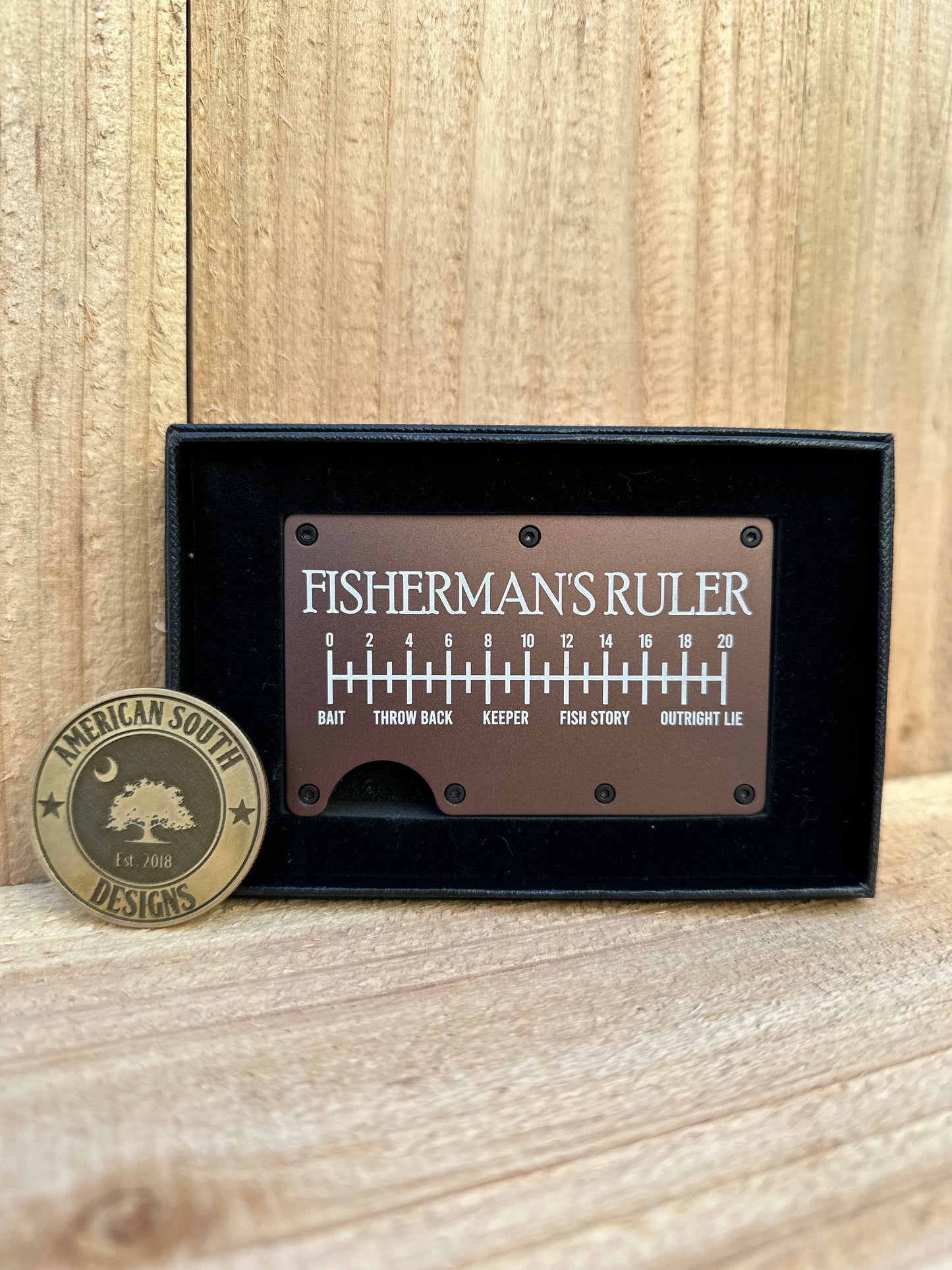 Fisherman's Ruler - RFID Minimalist Wallet